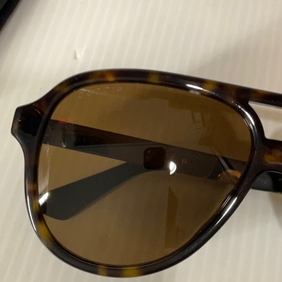 Gucci aviator unisex tortoise sunglasses gg0688s 002 polarized lenses - Picture 8 of 9